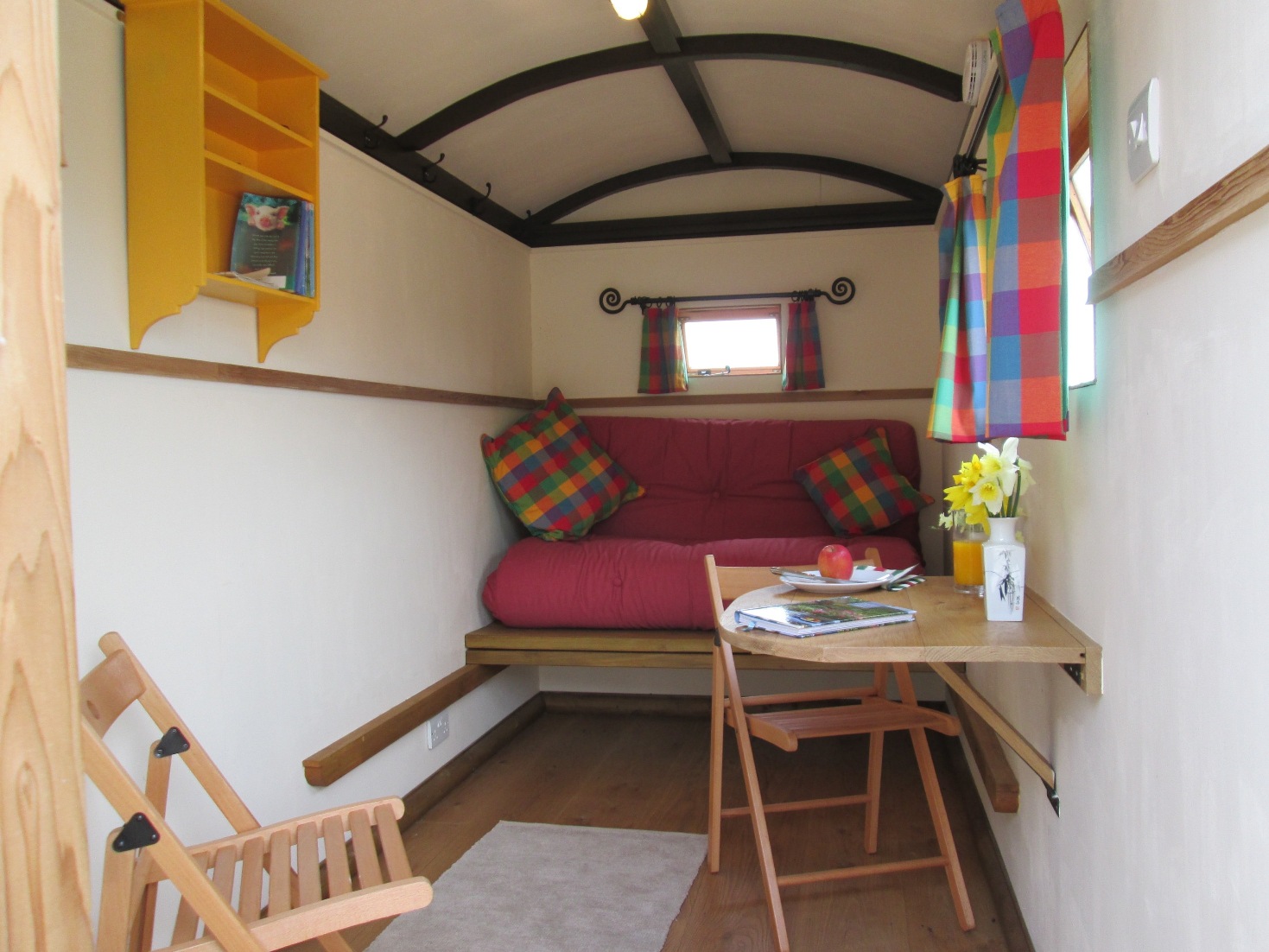 Interior of Shepherds Hut